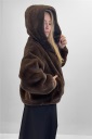 pelliccia con zip cloud